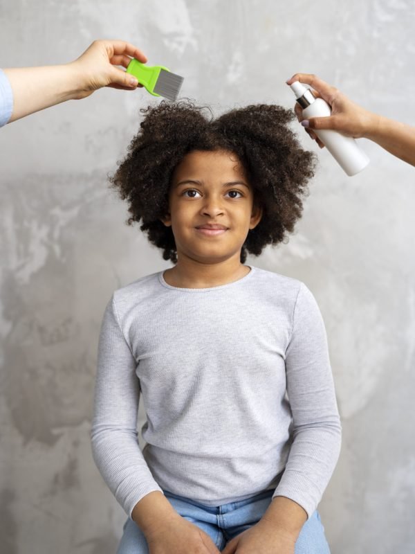 In home lice treatment head lice removal